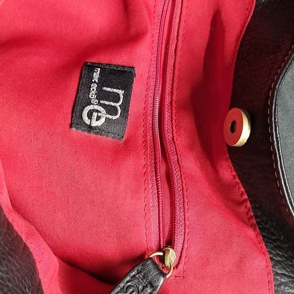 All leather hand bag by red by marcecko - Picture 4 of 6